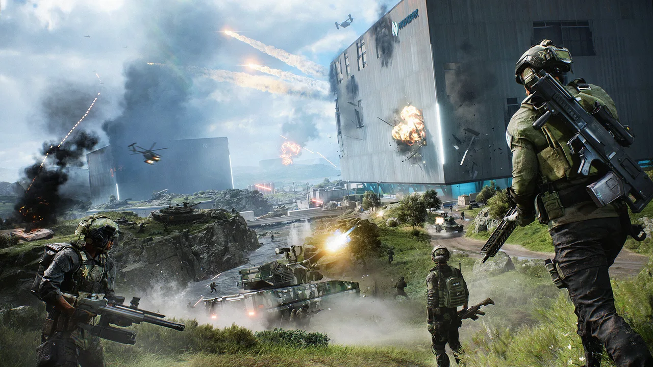 Battlefield gameplay screenshot