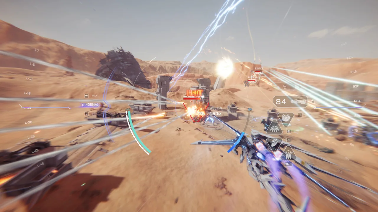 Mecha BREAK gameplay screenshot